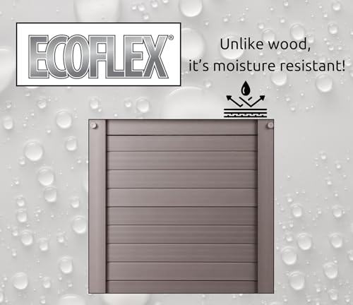 New Age Pet ecoFLEX Pet Crate/End Table, Small, Espresso 23.8