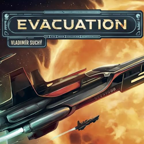Rio Grande Games: Evacuation - Strategy Board Game, Space Civilization Building, Resource Management, Apocalyptic, Ages 14+, 1-4 Players, 90-120 Min