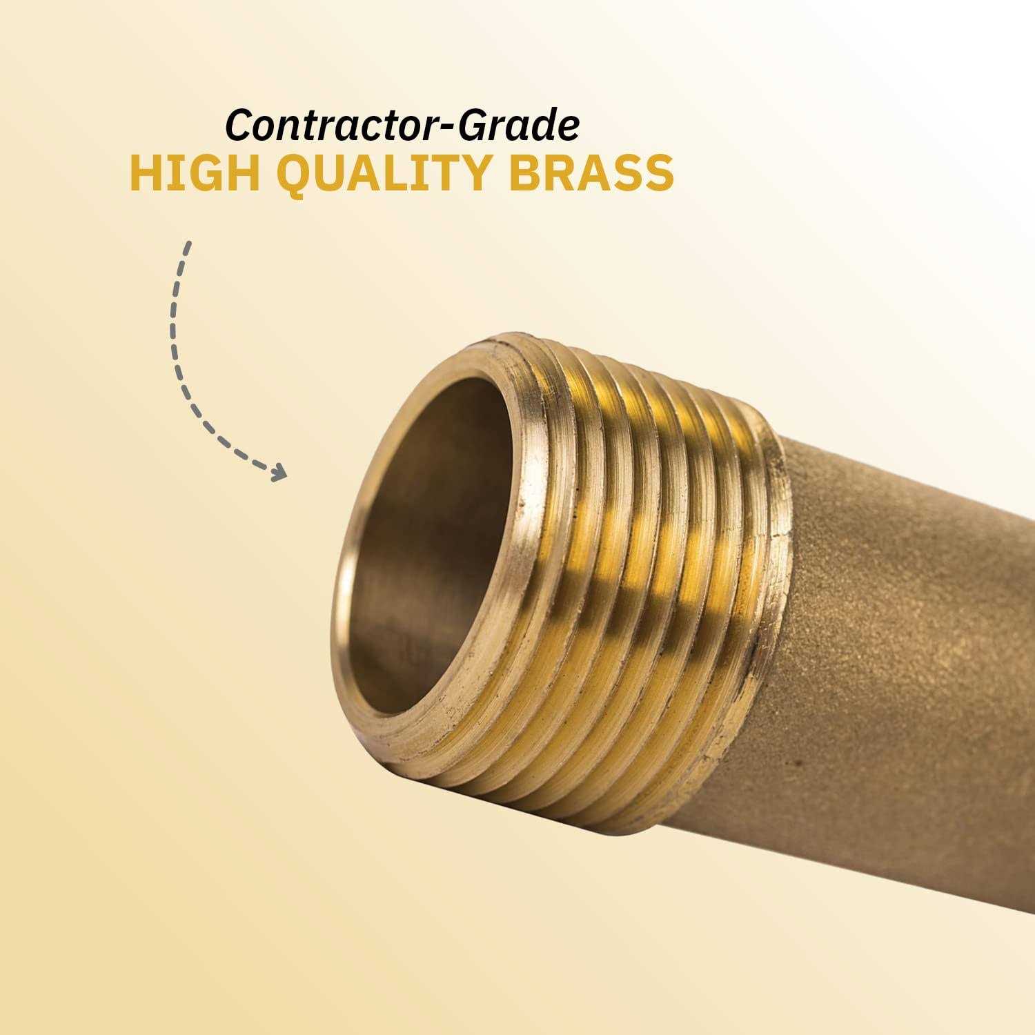 Plumb eeze Pressure Tank Installation Kit with 1′ Brass Union Tank Tee to fit Most Pressure Tanks with diameters up to 16