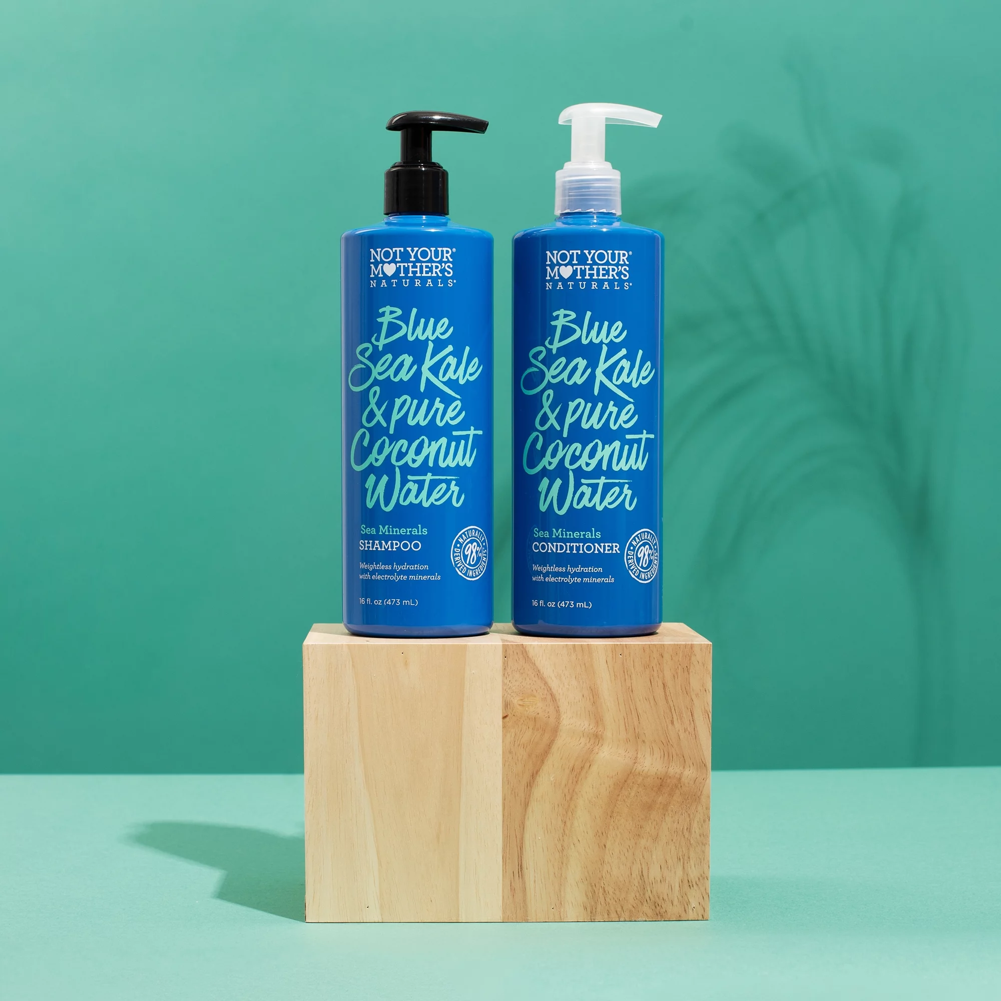 Not Your Mother's Naturals Blue Sea Kale & Pure Coconut Water Sea Minerals Shampoo, 16oz