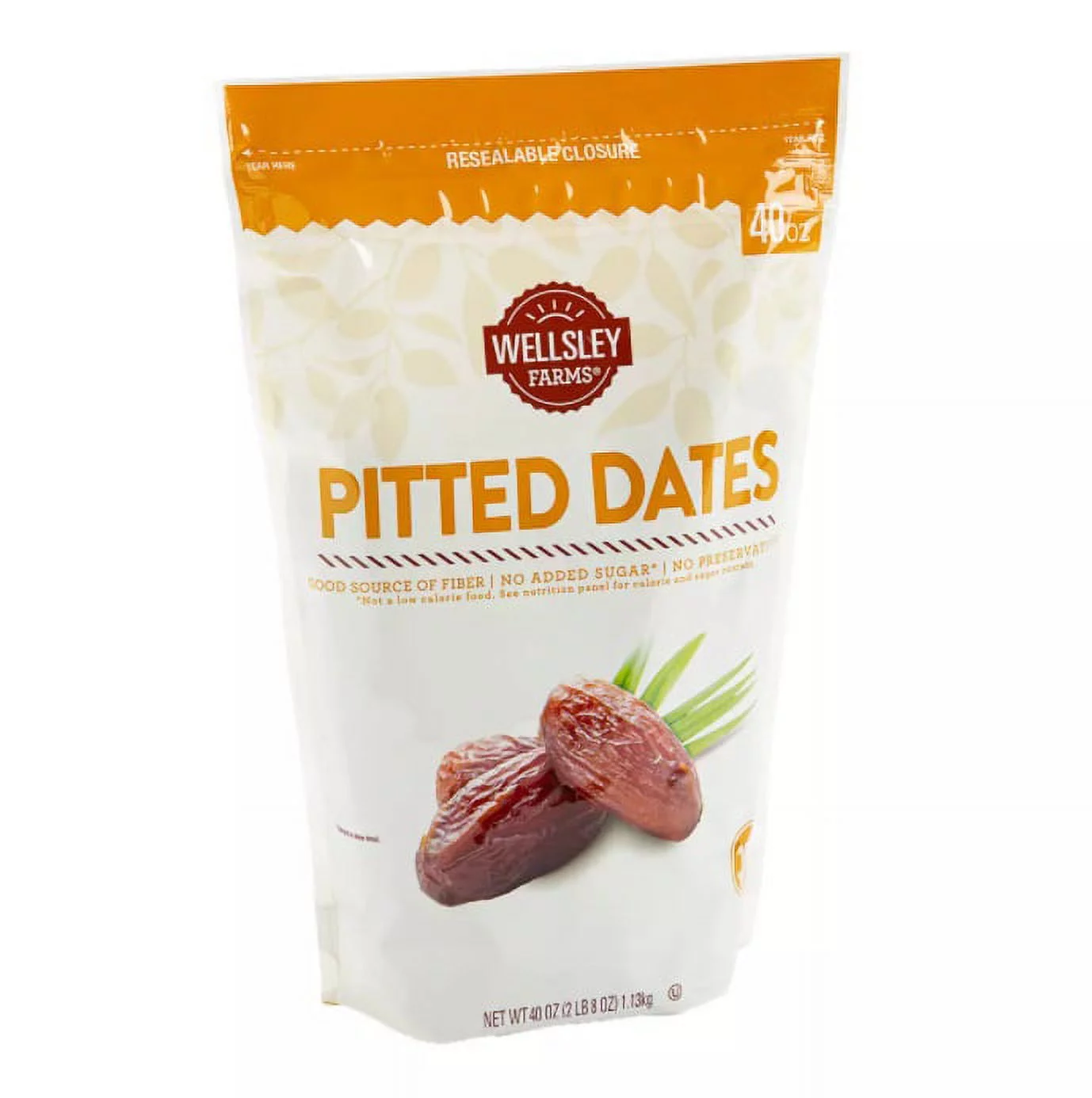 Wellsley Farms Dried Pitted Dates, 40 oz.