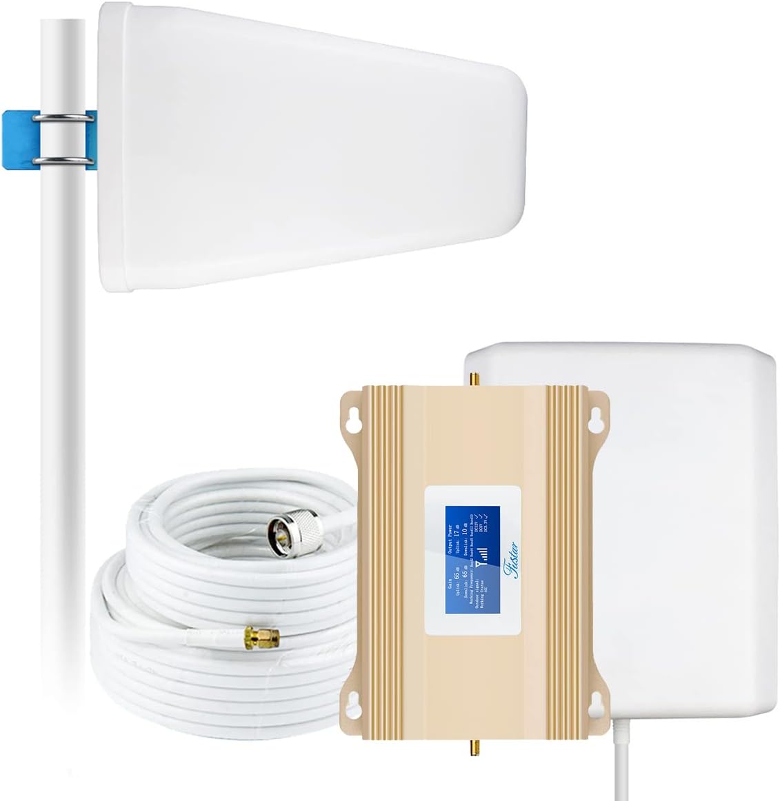 Verizon Cell Phone Signal Booster for Home 5,000sqft All Carriers 4G LTE 5G T Mobile ATT Cell Phone Booster Verizon Signal Booster 5G Cell Signal Booster AT&T Booster Extender Cell Phone Antenna Kit