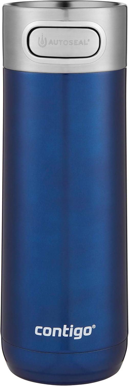 Contigo 16oz Leak-Proof Stainless Steel Thermal Travel Mugs, Set of 2