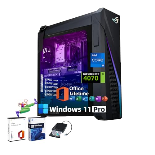 ASUS 2022 ROG Strix GL10 Gaming Desktop, AMD Ryzen 5 3600X 6-Core Processor, NVIDIA GeForce GTX 1660 Ti Graphics, 16GB RAM, 1TB PCIe NVMe SSD, 2 x HDMI, 2 x DisplayPort, WiFi, Windows 11 Home