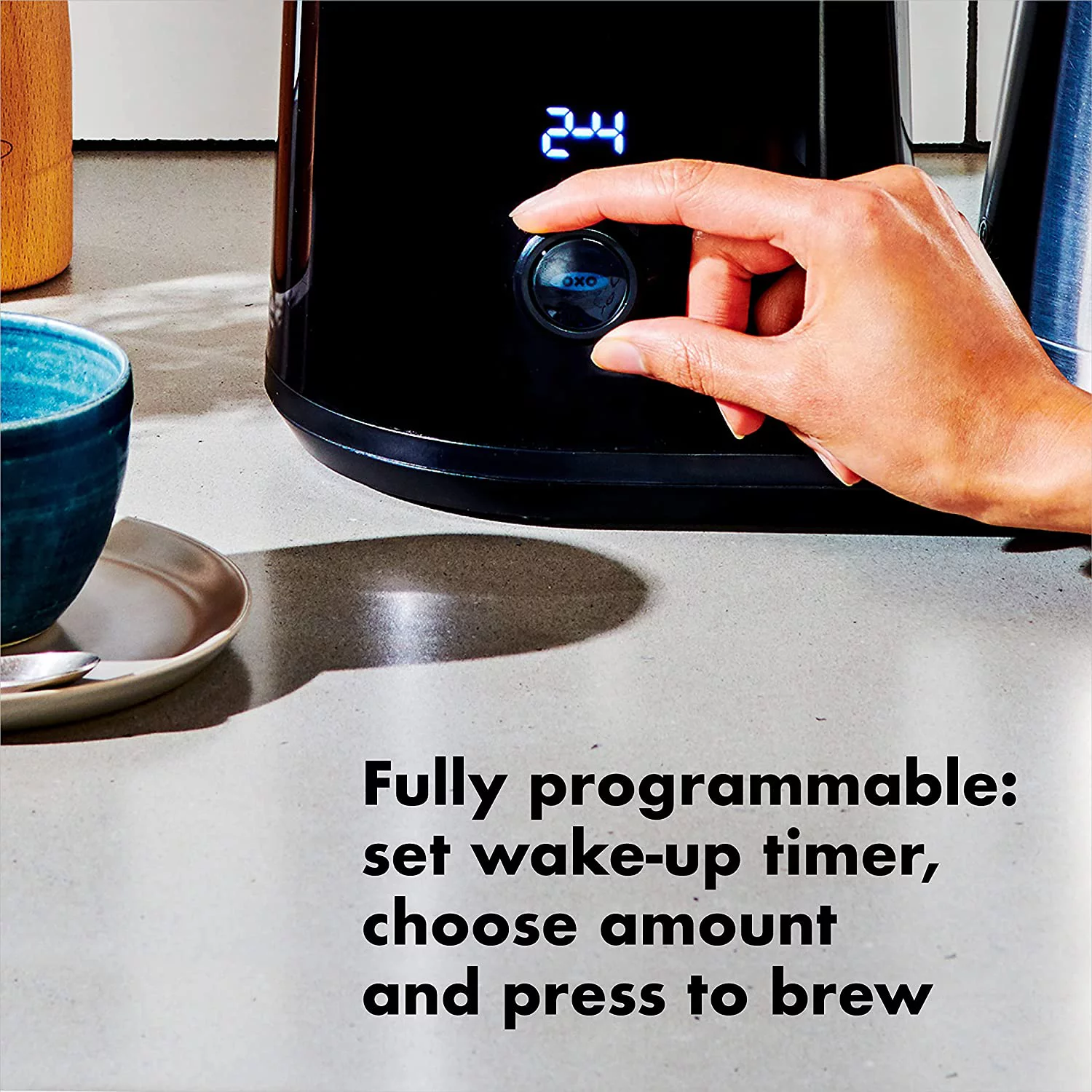 OXO Brew 9 Cup Stainless Steel Coffee Maker