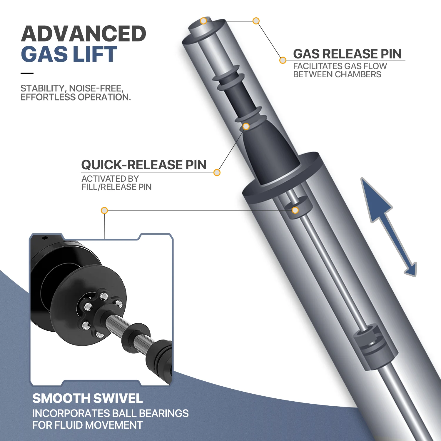 MoNiBloom Computer Desk & Chair Set, Ergonomic High Back Chair and Study Writing Table with Display Bookshelf, Black