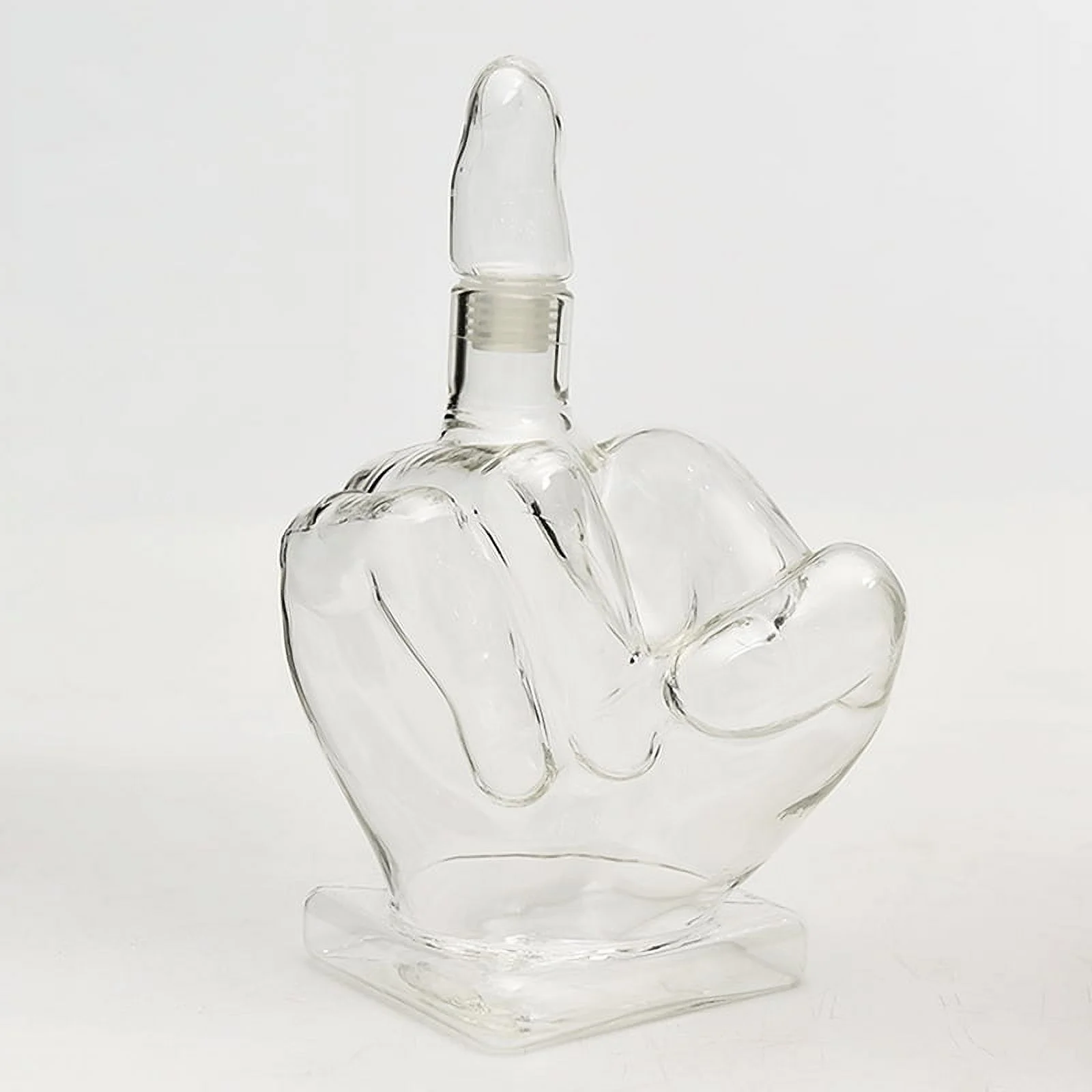 Middle Finger Whisky Decanter Wine Glass Decanter Whiskey Container Dispenser For Beverage