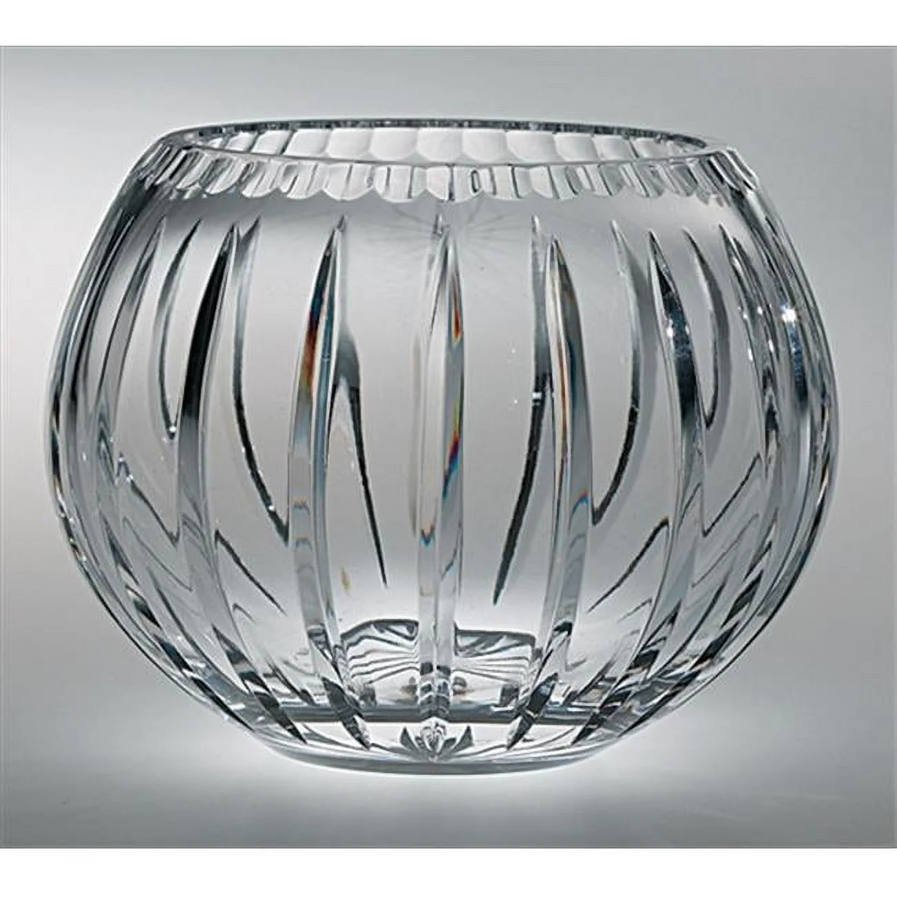 Majestic Gifts JO-120-5 Joy 5 in. Crystal Rose Bowl