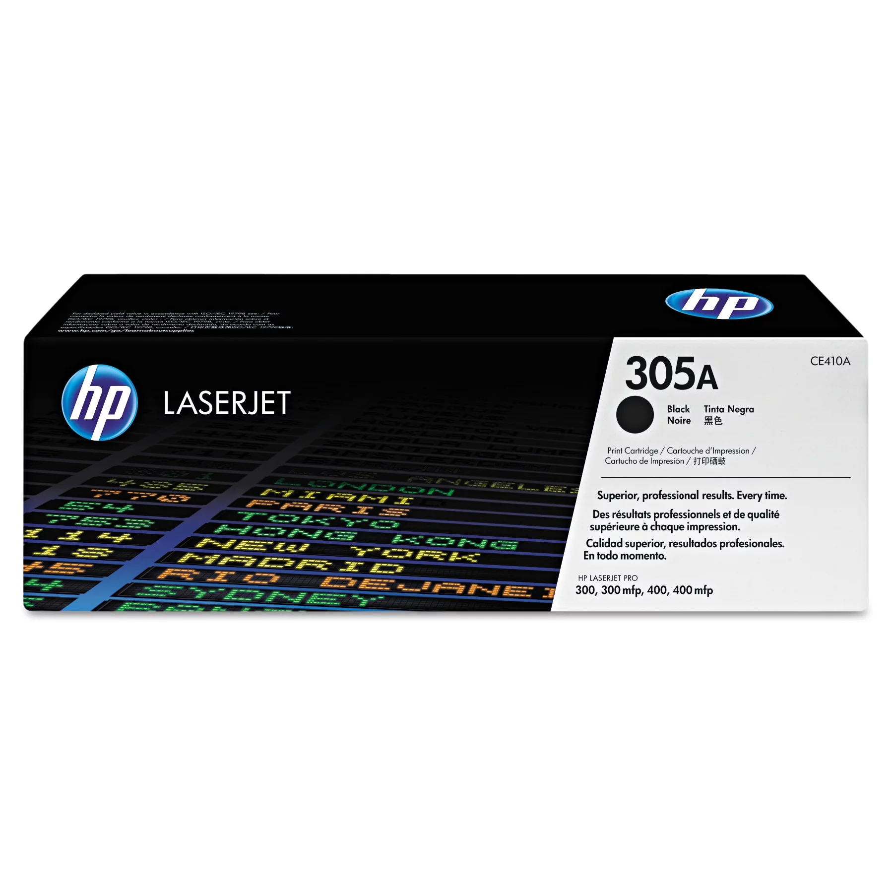 HP 305A (CE410A) Toner Cartridge, Black