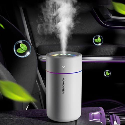 Portable Mini Humidifier - 400ml Car Diffuser Cool Mist Humidifier, Night Light, Quiet USB Rechargeable 𝑃𝑒𝑟𝑠𝑜𝑛𝑎𝑙 Desktop Humidifier for Office Bedroom Car Orders Placed By Me