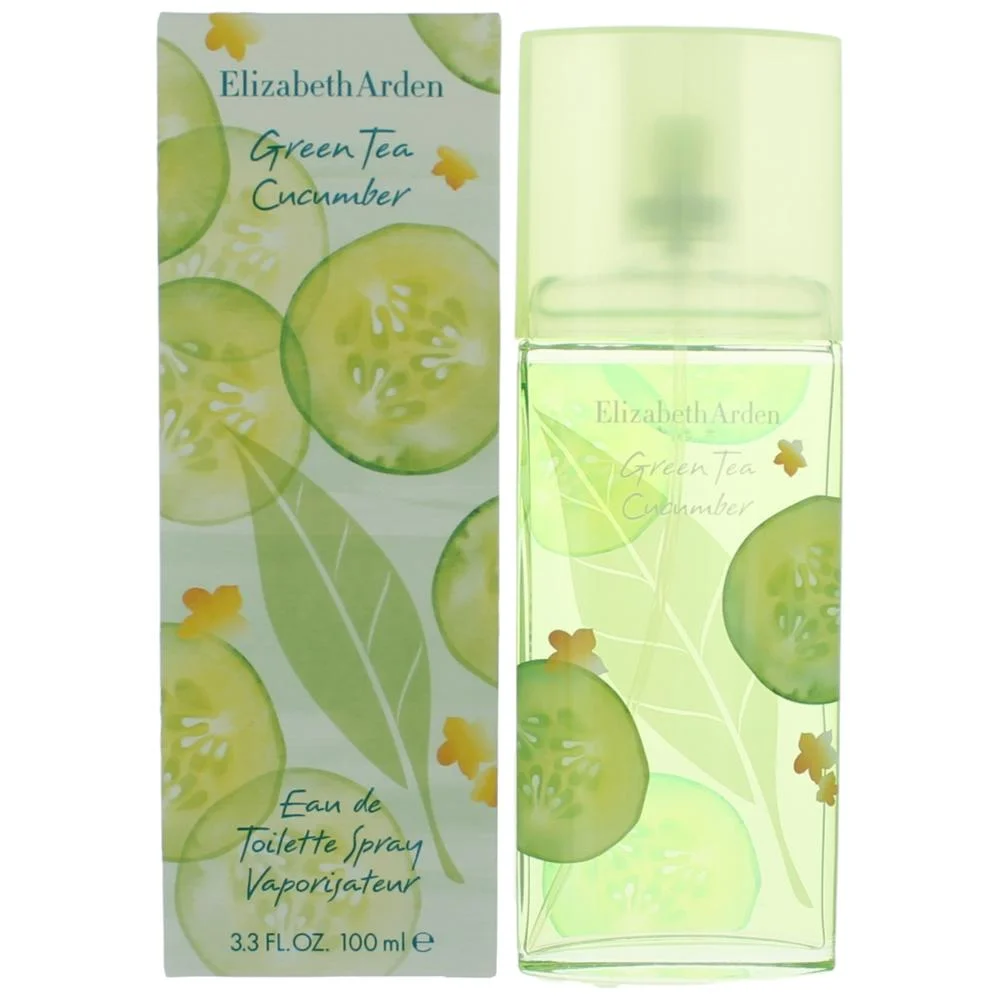 Green Tea Cucumber by Elizabeth Arden, 3.3 oz Eau De Toilette Spray for Women
