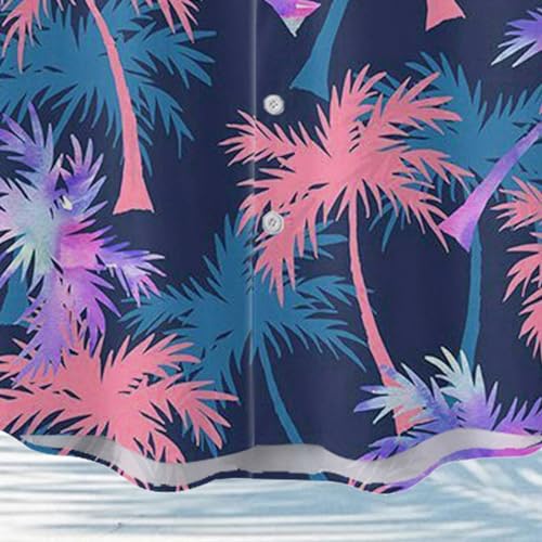 Mens Vacation Shirts Printed Casual Shirt Mens Vacation Shirts Mens Funny Hawaiian Button Down Shirts Button Down