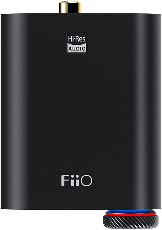 FiiO New K3 Headphone Amplifier High Resolution 384kHz/32bit PCM DSD256 USB-C DAC for Home and Computer Coaxial and Optical Digital Outs