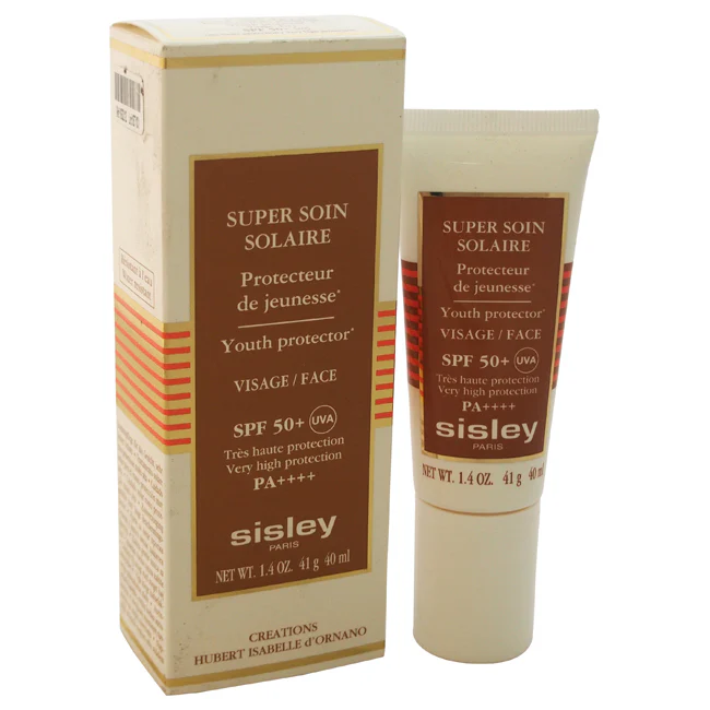 Super Soin Solaire Facial Sun Care SPF 50 Plus UVA by Sisley for Unisex - 1.3 oz Sun Care