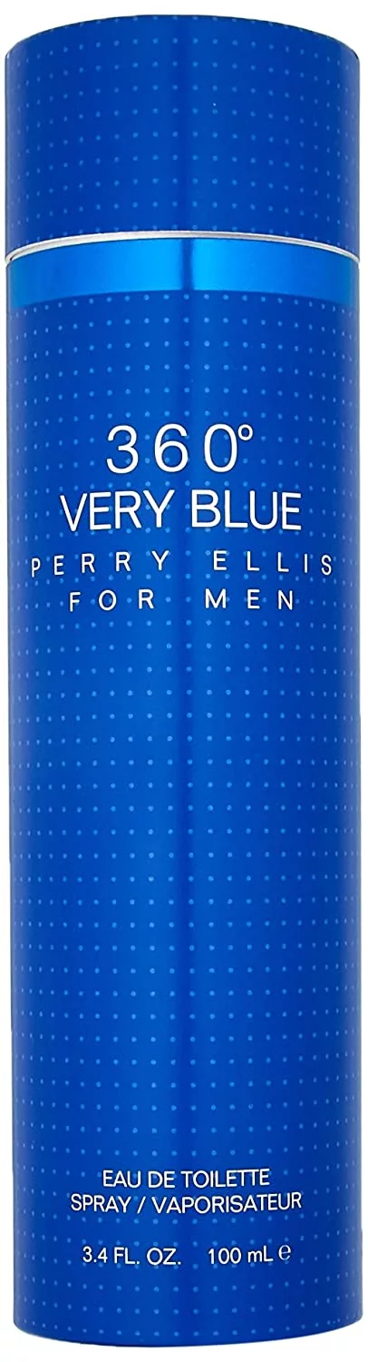 Perry Ellis 360 Very Blue EDT Spray 3.4 oz (100 ml) (M)