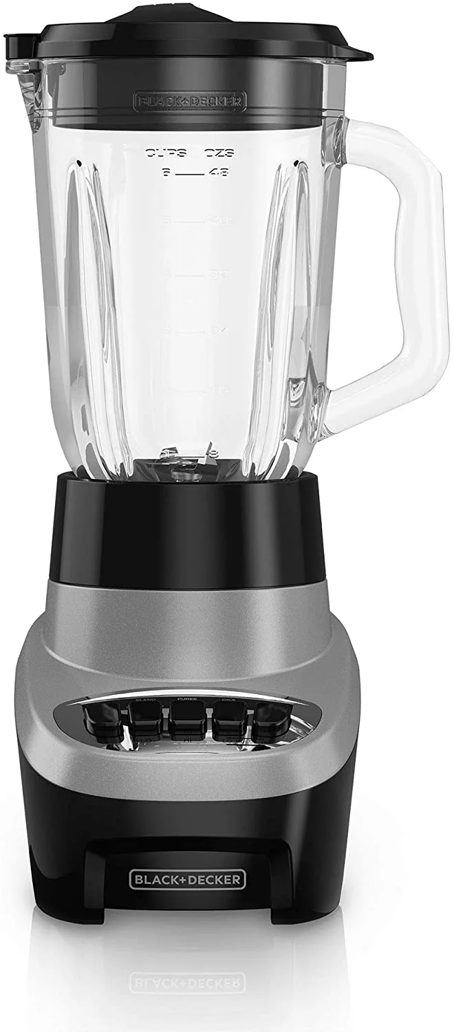 BL1220SG, 6-Cup, Black/Silver