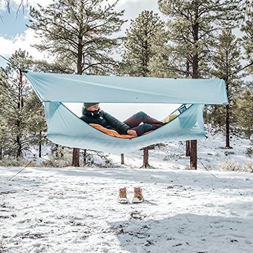 Haven Tents Lay Flat Hammock Tent - Waterproof Tent & Camping Hammock with Mosquito Net - Includes Insulated Pad and Rainfly - Haven Tent, Haven XL, Haven Safari