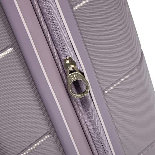 American Tourister Stratum 2.0 Expandable Hardside Luggage with Spinner Wheels, Purple Haze, Carry-on