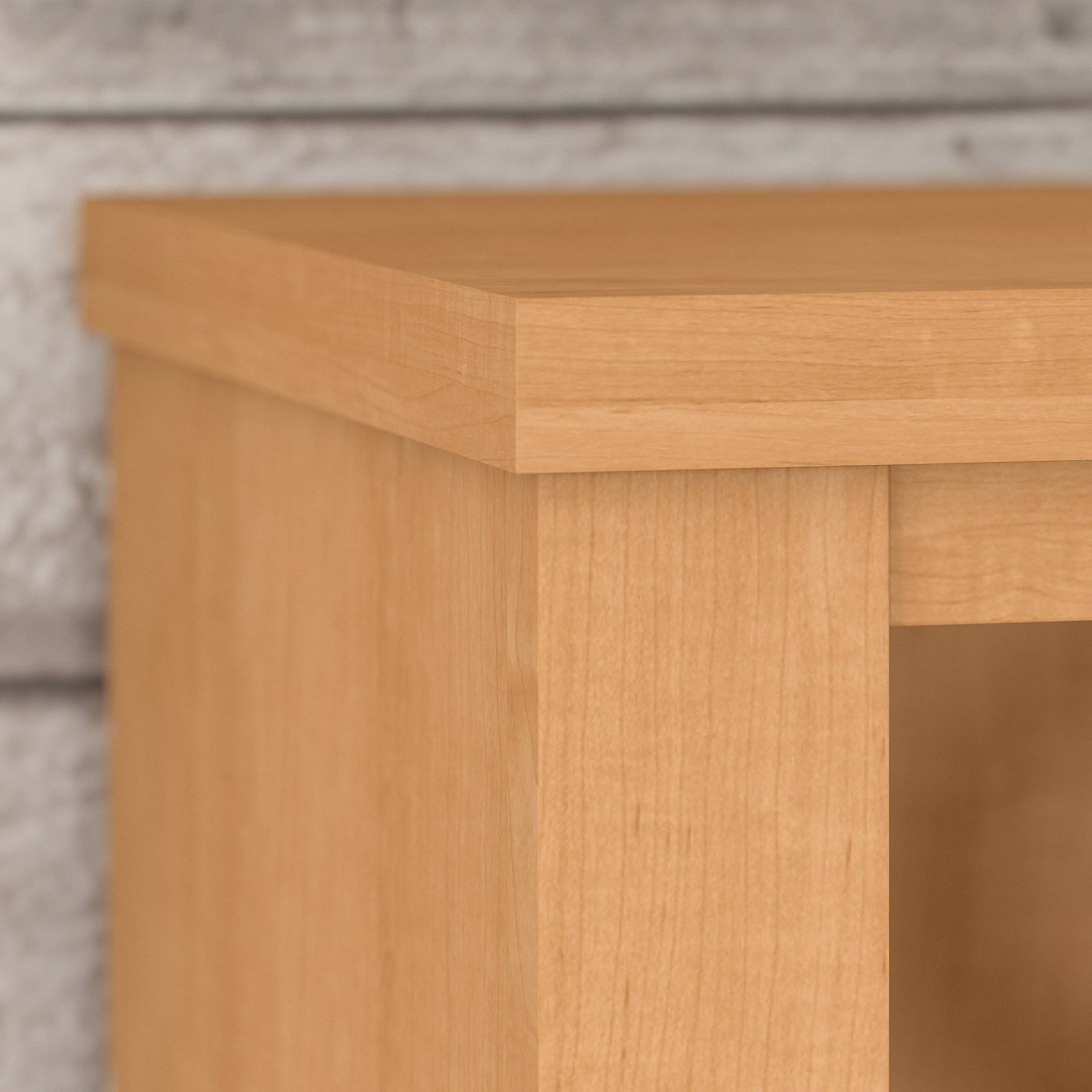 Bush Somerset 5-shelf Bookcase, Maple Cross