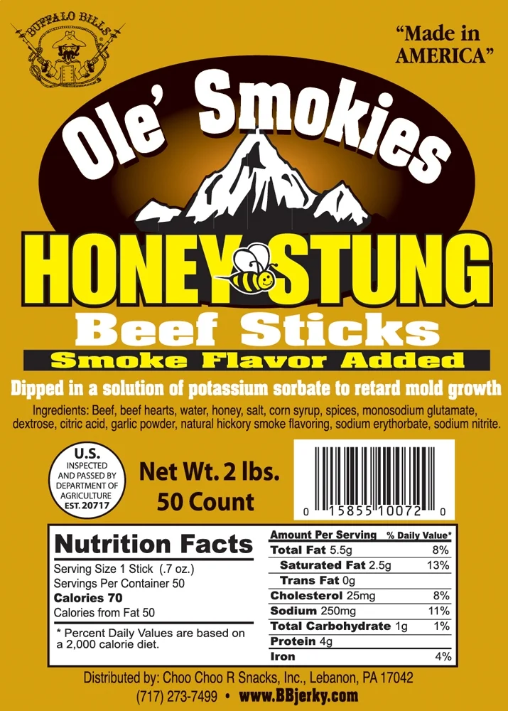 Buffalo Bills 2-lb Honey Stung 5