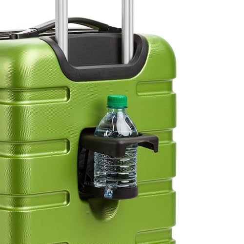 SwissGear 7366 Hardside Expandable Luggage with Spinner Wheels, White, Carry-On 19-Inch