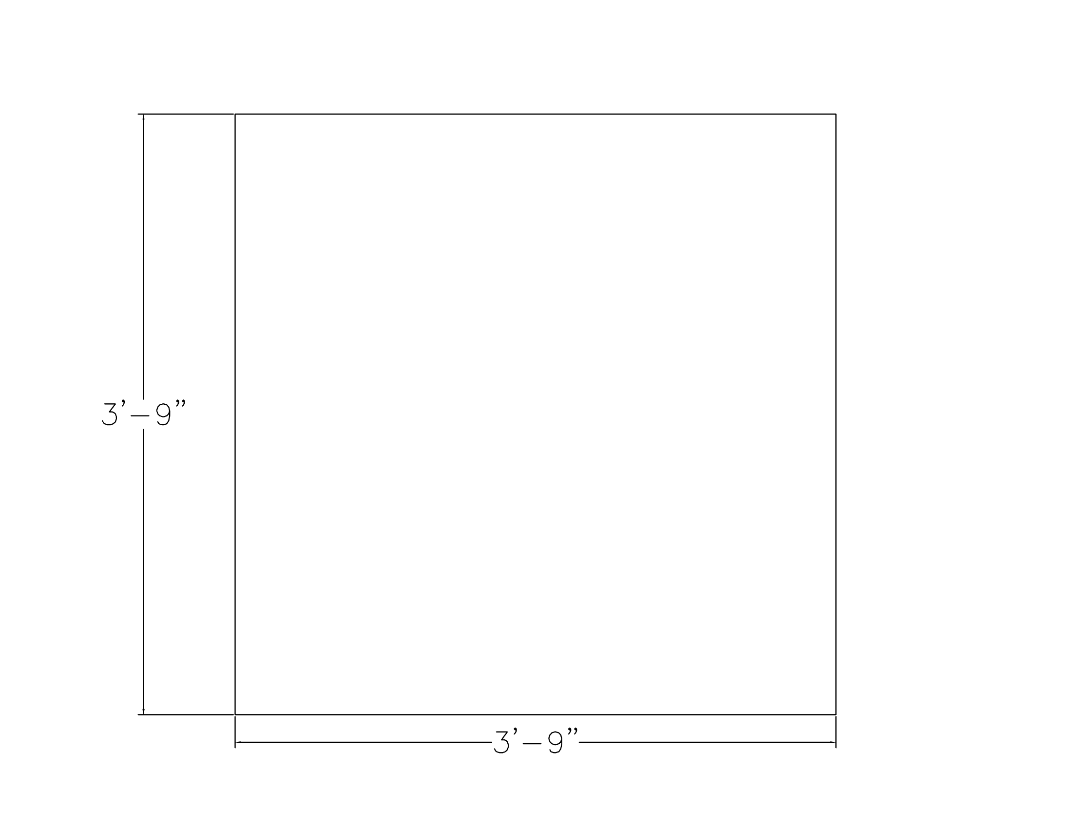 4 Person Square Meeting Table With Square Metal Base 46