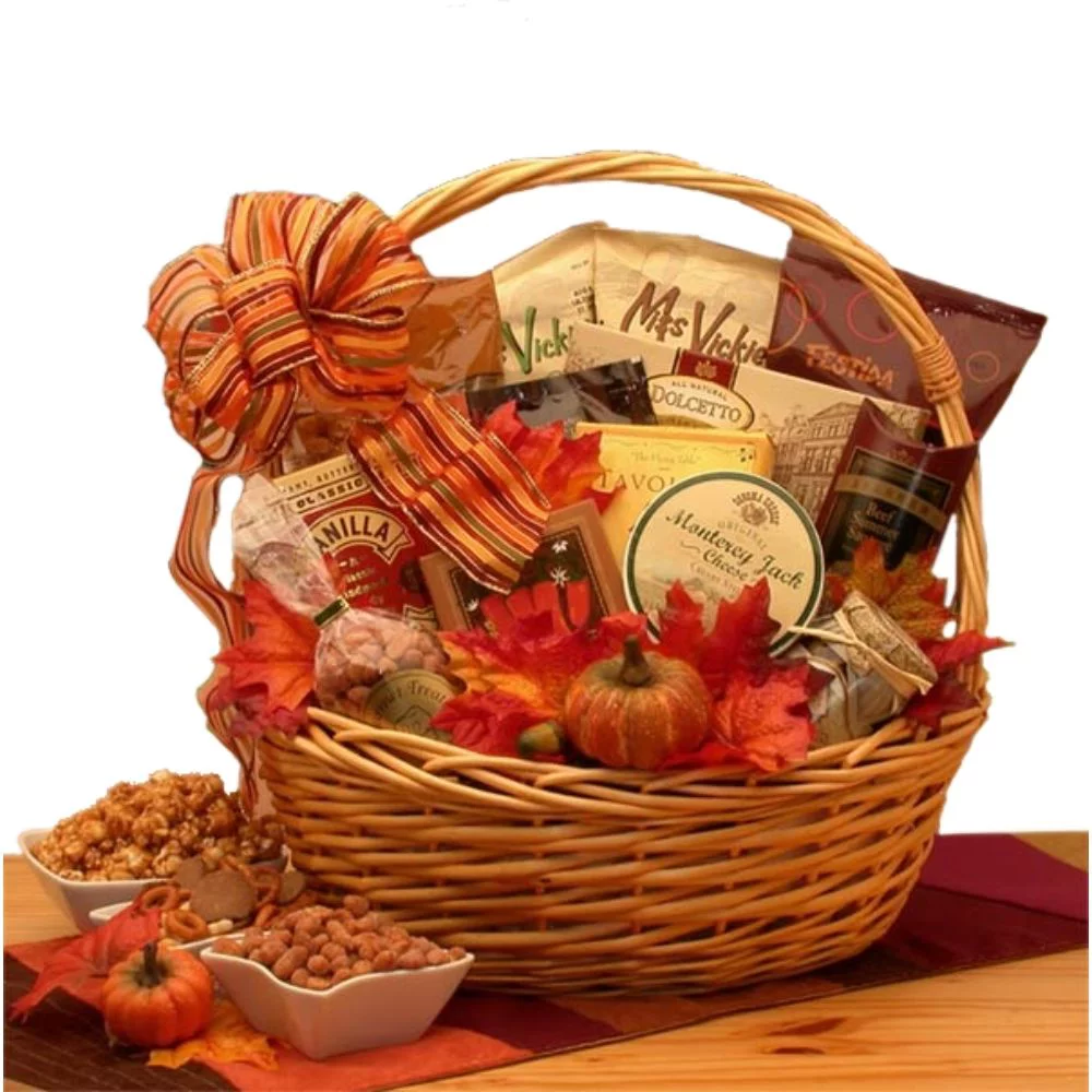 GBDS Shades of Fall Snack Gift Basket- Thanksgiving gift basket - Fall gift basket