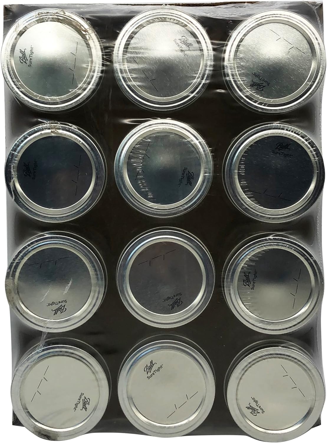 Ball Pint Jar, Regular Mouth, Set of 12, (16 oz)