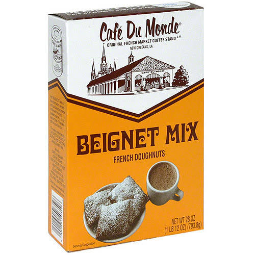 Cafe DU Monde Beignet Mix, 28 oz (Pack of 12)