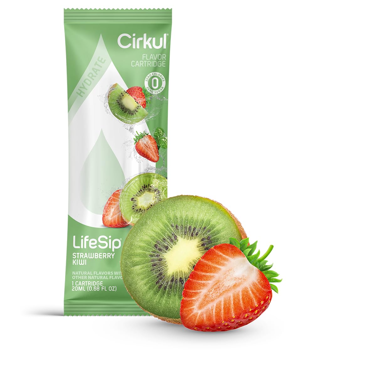 Cirkul Hydrate Flavor Cartridges Energy Drink Mix Assorted Strawberry Variety Pack (2 Pack)