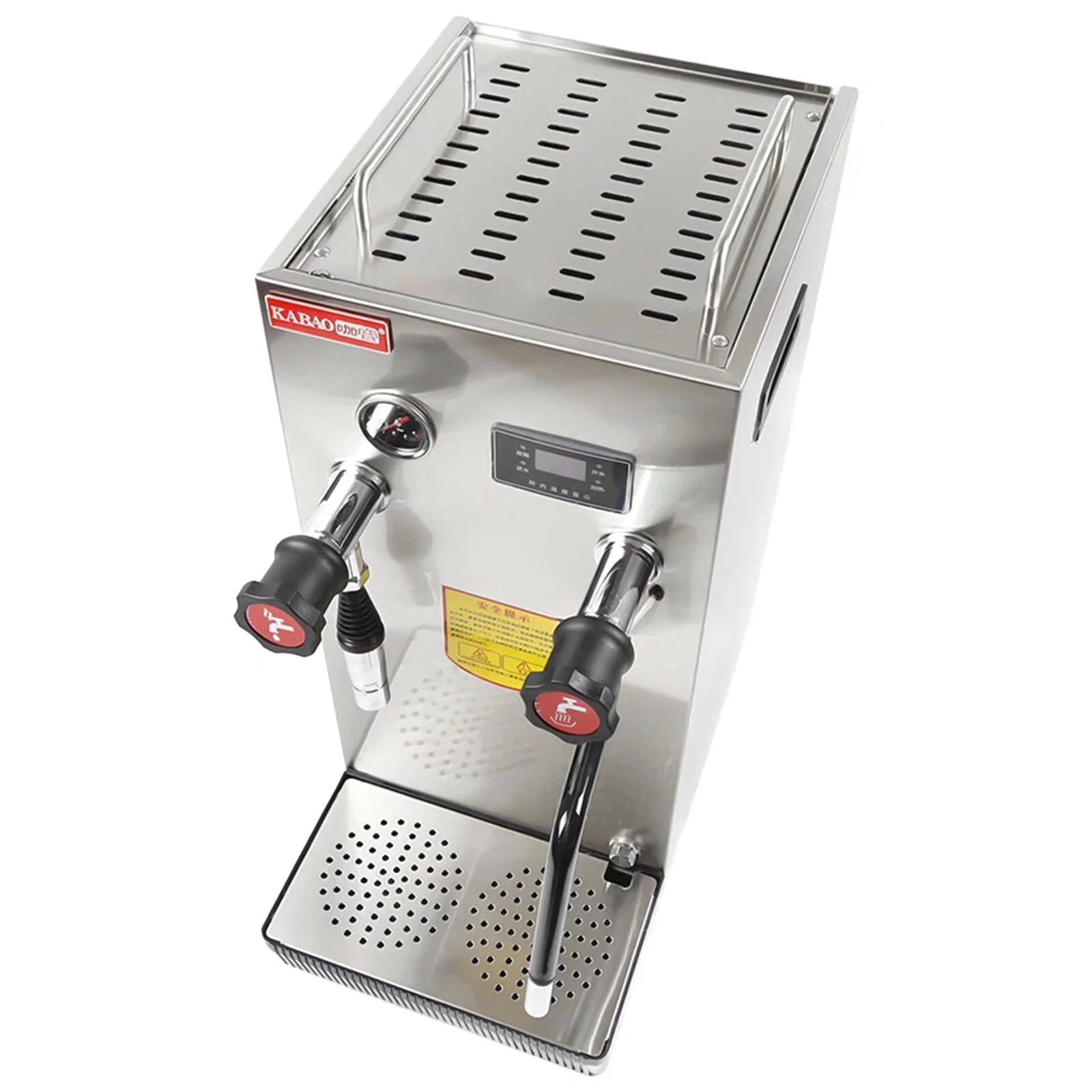 OUKANING Professional Espresso Coffee Milk Foam Machine 8L Steam Water Boiling Machines