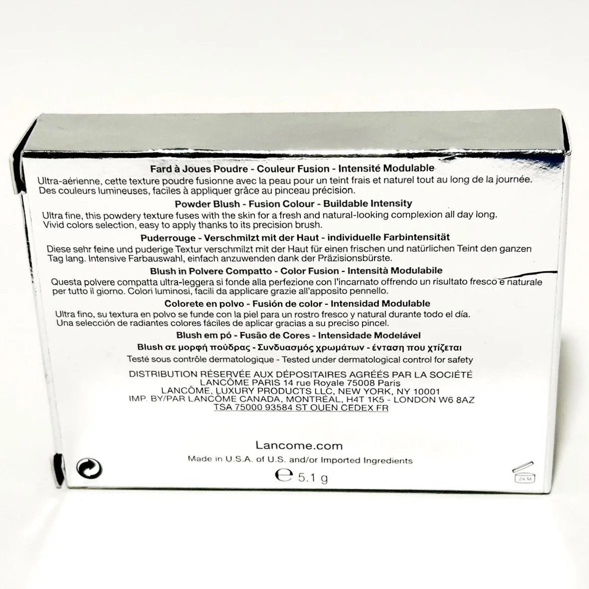Lancome Blush Subtil Powder Blush 280 Mocha Havana