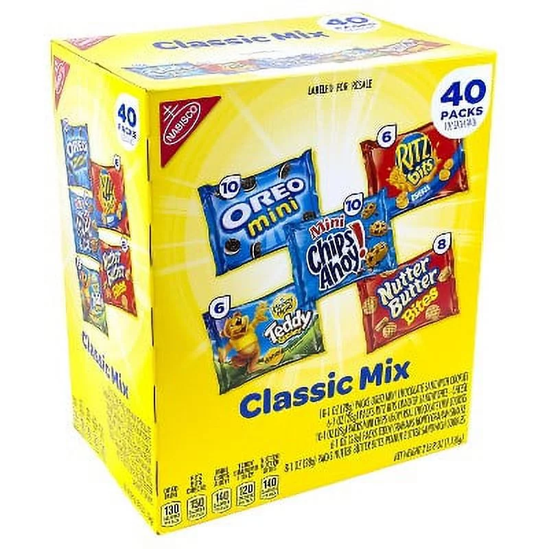 Nabisco Classic Mix Variety Pack, 40 count, 40 oz