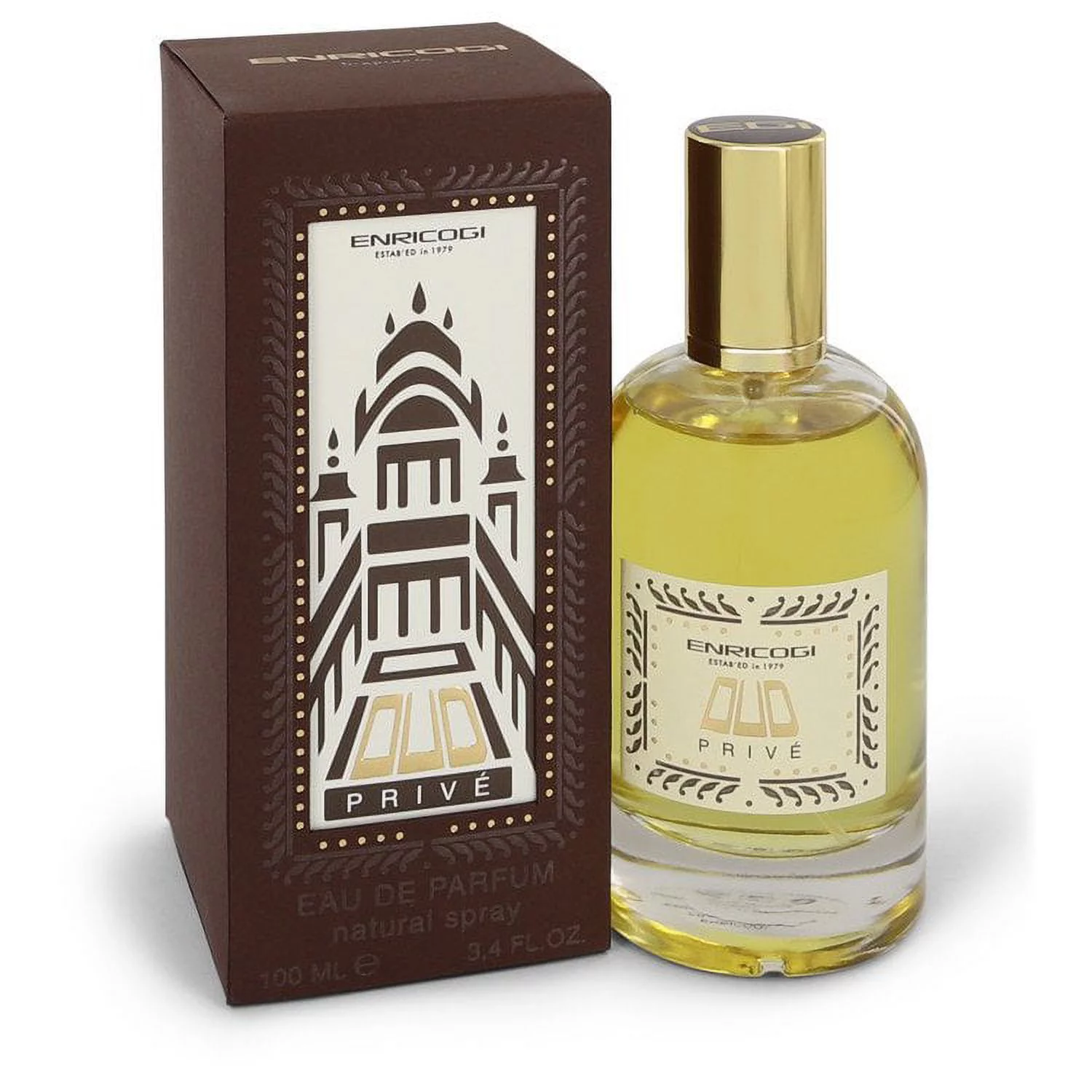 Enrico Gi Oud Prive by Enrico Gi Eau De Parfum Spray (Unisex) 3.4 oz For Women