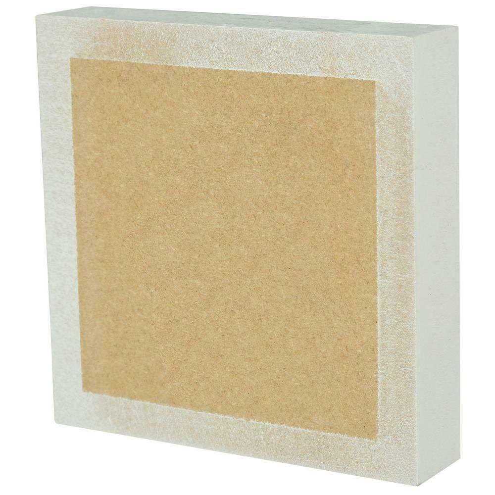 HOUSE OF FARA 3/4 in. x 3 in. x 8 ft. MDF Fluted Door Casing Moulding Set