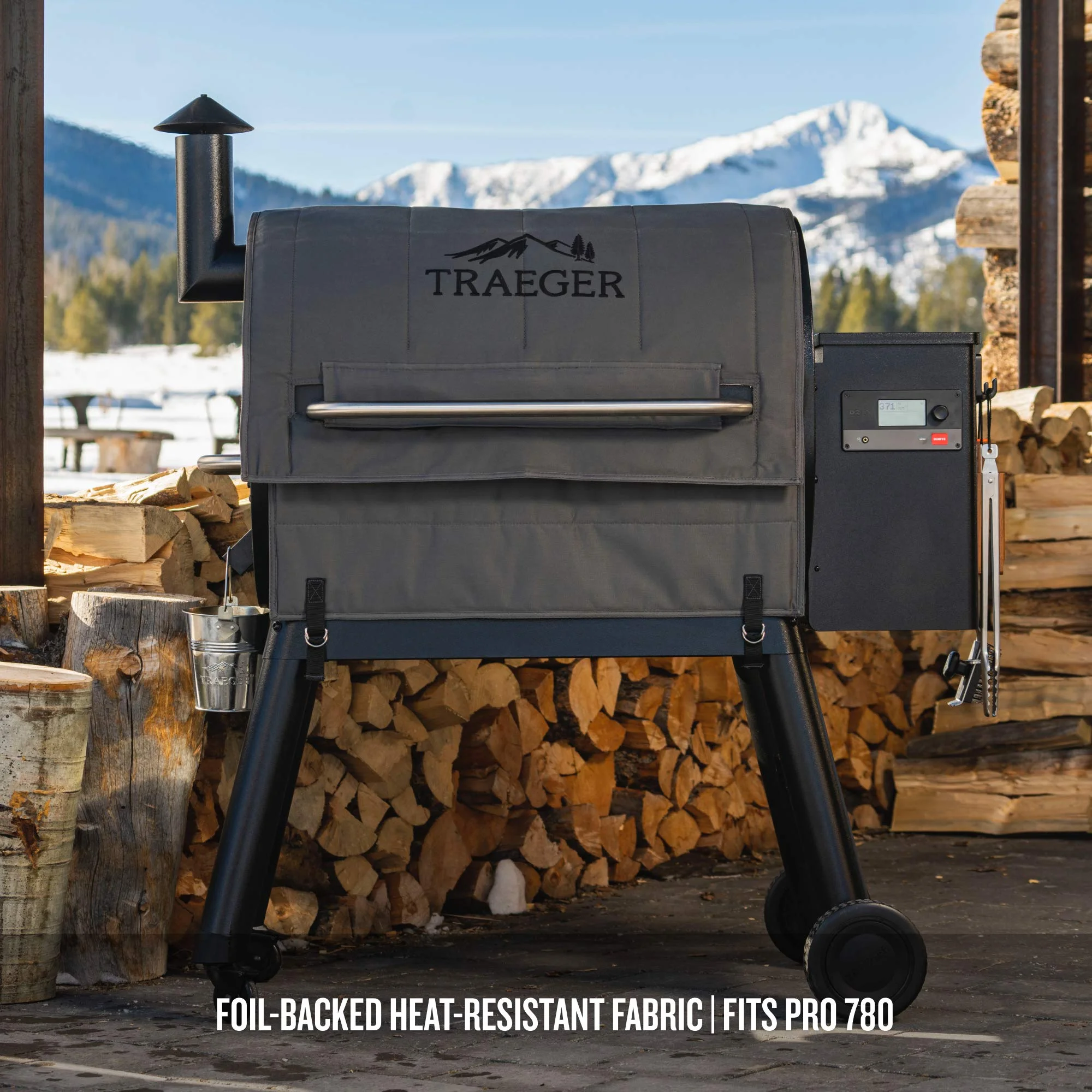 Traeger Gray Grill Insulation Blanket For Pro Series 780