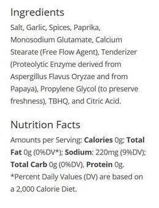 Bolner's Fiesta Texas Style Steak Seasoning, 27 Ounce