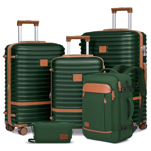 Joyway Expandable Carry on Luggage Sets Airline Approved, Lightweight Hard Shell 20 Inch Carry-on Suitcase with Spinner Wheels
