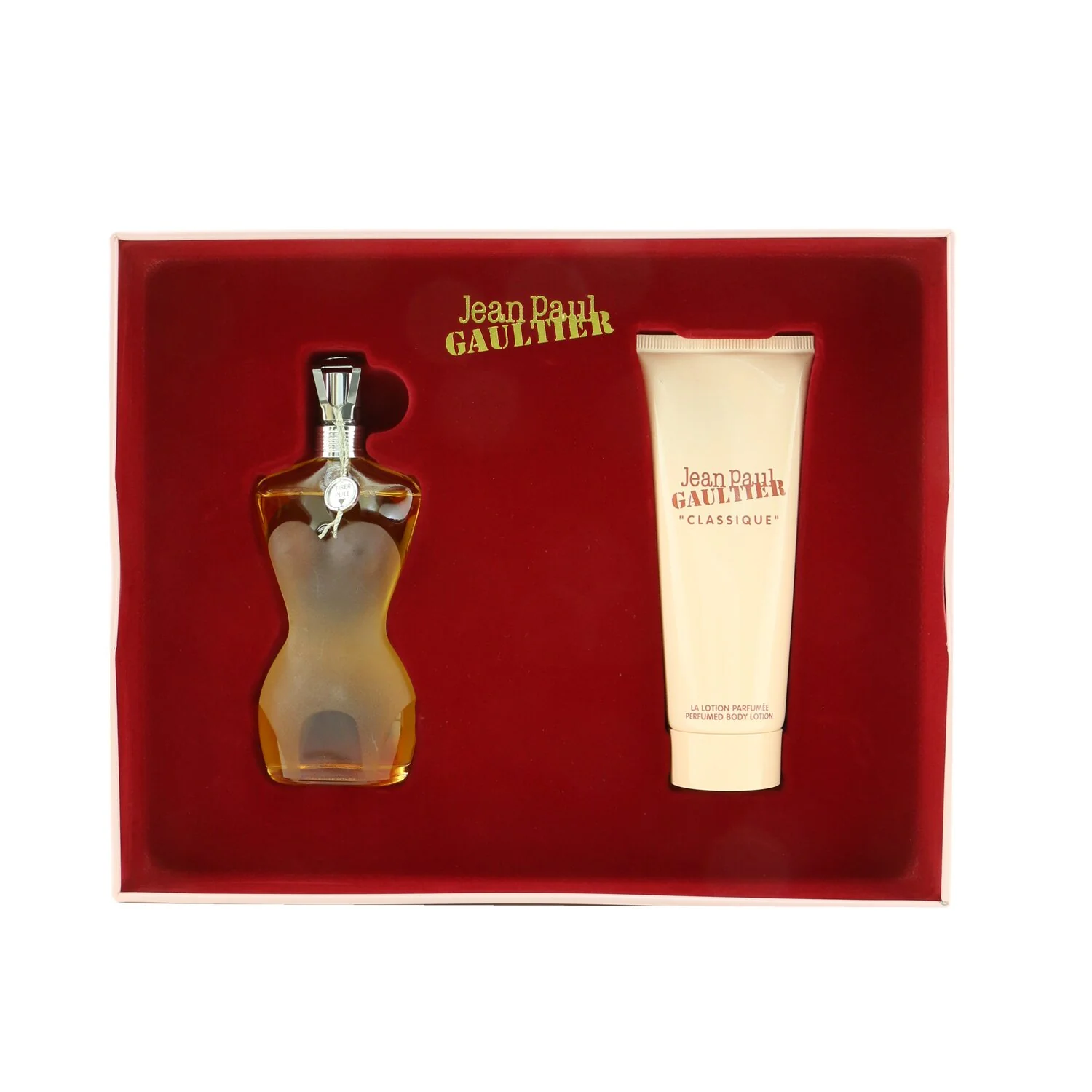 Jean Paul Gaultier Classique Coffret: Eau De Toilette Spray 50ml/1.7oz + Perfumed Body Lotion 75ml/2.5oz  2pcs
