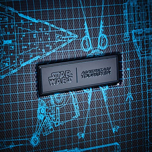 American Tourister Star Wars Hardside Spinner Wheel Luggage, Galaxy, Carry-On 20-Inch