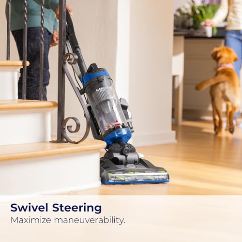 Bissell 2252 CleanView Swivel Upright Bagless Vacuum with Swivel Steering, Powerful Pet Hair Pick Up, Specialized Pet Tools, Large Capacity Dirt Tank, Easy Empty