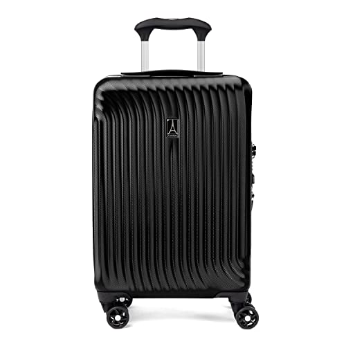 Travelpro Maxlite Air Hardside Expandable Carry on Luggage, 8 Spinner Wheels, Lightweight Hard Shell Polycarbonate Suitcase, Shadow Grey, Carry On 21-Inch