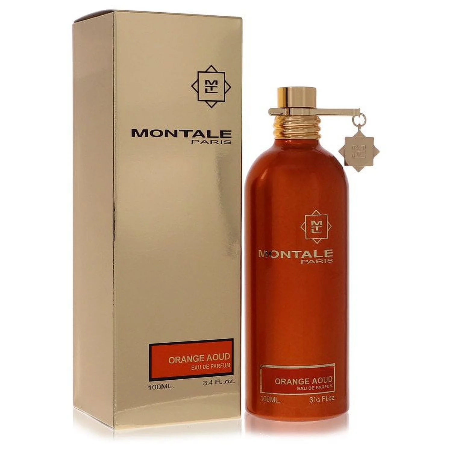 Montale Orange Aoud by Montale Eau De Parfum Spray (Unisex) 3.4 oz For Women