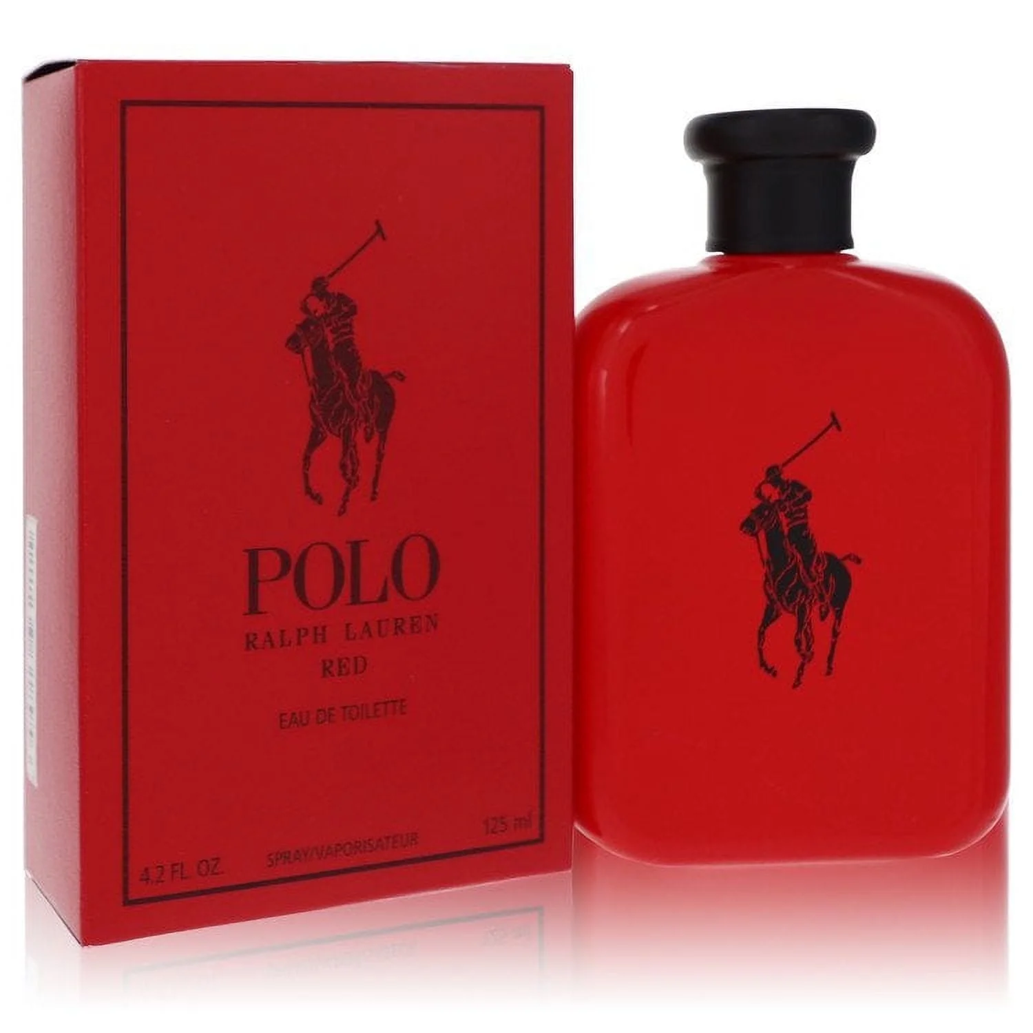Polo Red by Ralph Lauren Eau De Toilette Spray 4.2 oz for Men Pack of 2