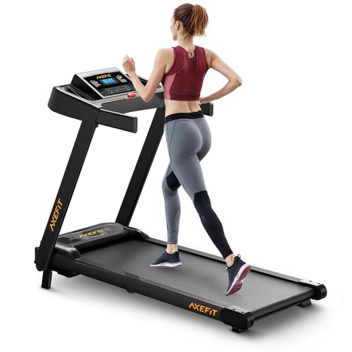Treadmill with Incline, Folding Treadmills for Home, 265 LBS Capacity Portable Incline Treadmill, 2.5HP Low-Noise Treadmills LED Display for Walking Jogging Running