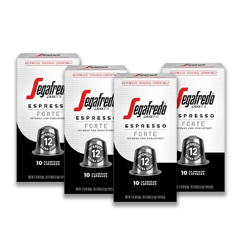 Segafredo Zanetti Espresso Capsules, Variety Pack, Compatible with Nespresso Original Machines, 40 Count Aluminum Pods