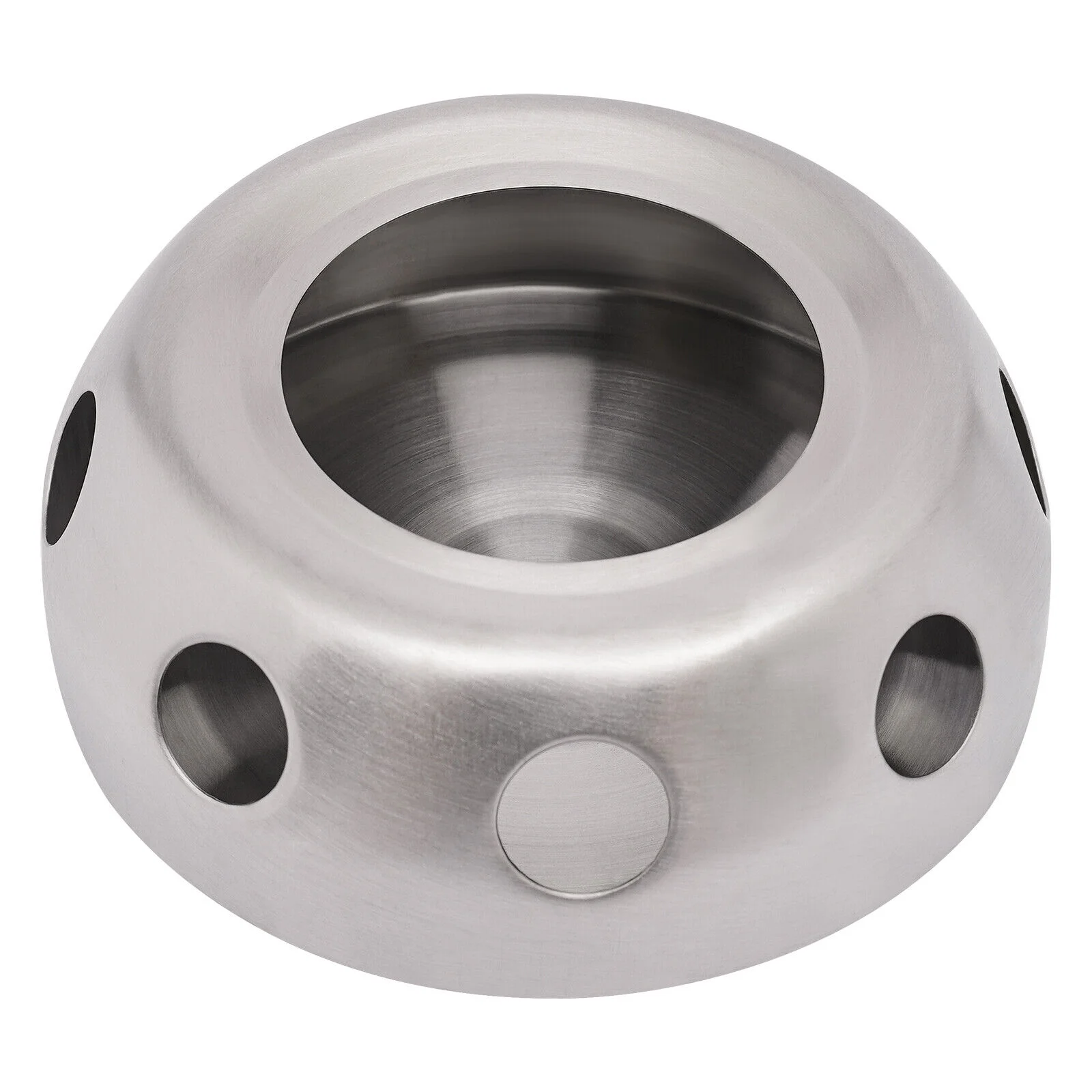 Teapot Warmer, Free Standing Heater Work Stainless Steel Teapot Heater Holder Teapot or Coffee Warmer Base Round Elegant Fit for Heating Various Tea Pots