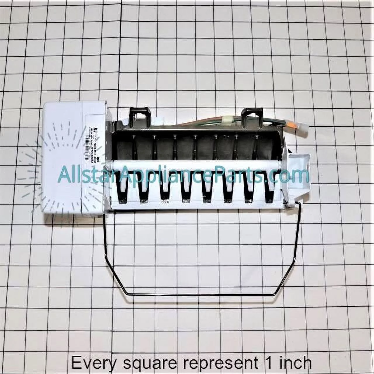 Whirlpool Ice Maker Assembly 4317943 (Ice Maker With arm & Wire Harness)