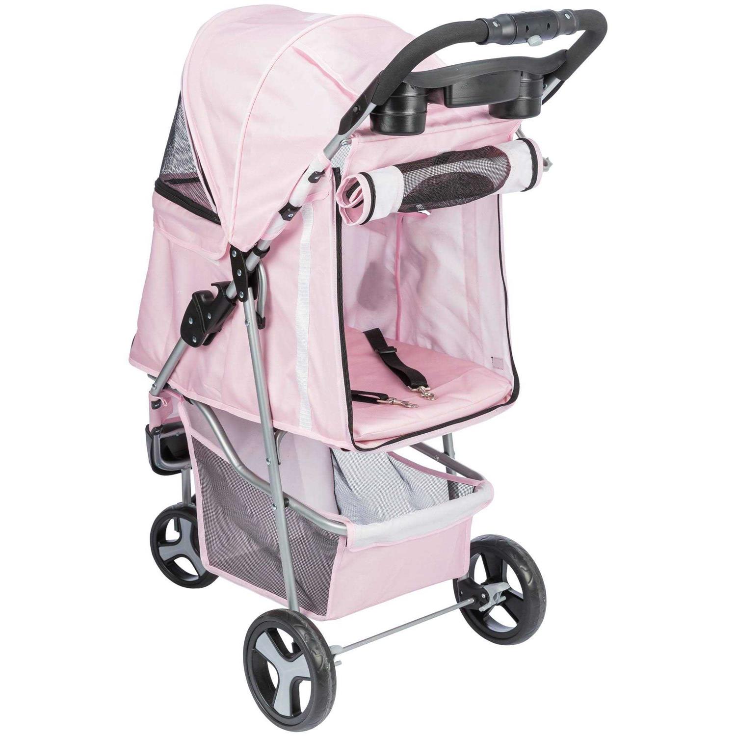 TRIXIE Foldable Pet Stroller for Cats and Dogs - Pet Supplies online store