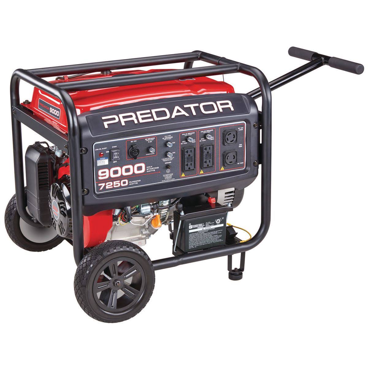 Predator 9000 Watt GAS Powered Portable Generator, Carb 63968